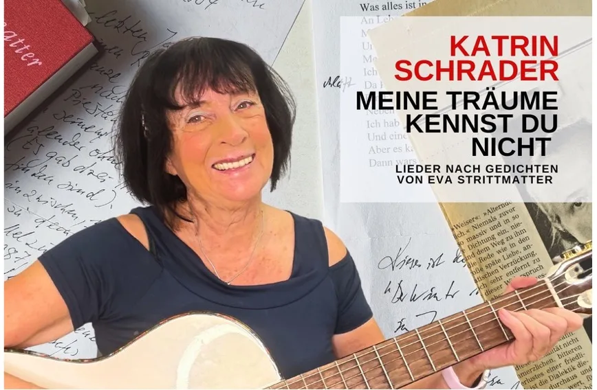 „ICH MACH EIN LIED AUS STILLE“Katrin Schrader gratuliert Eva Strittmatter zum 95. Geburtstag