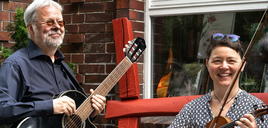 25, 19 Uhr KLASSIK TRIFFT KLEZMER- Duo „Grine Tinte“