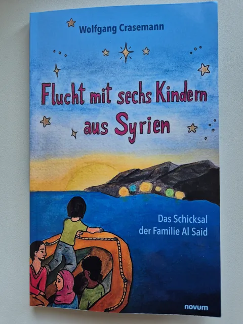 Wolfgang Crasemann liest aus seinem Buch „Flucht mit 6 Kindern aus Syrien“